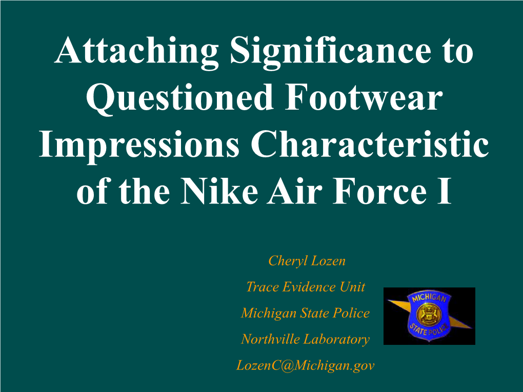 Nike Air Force I