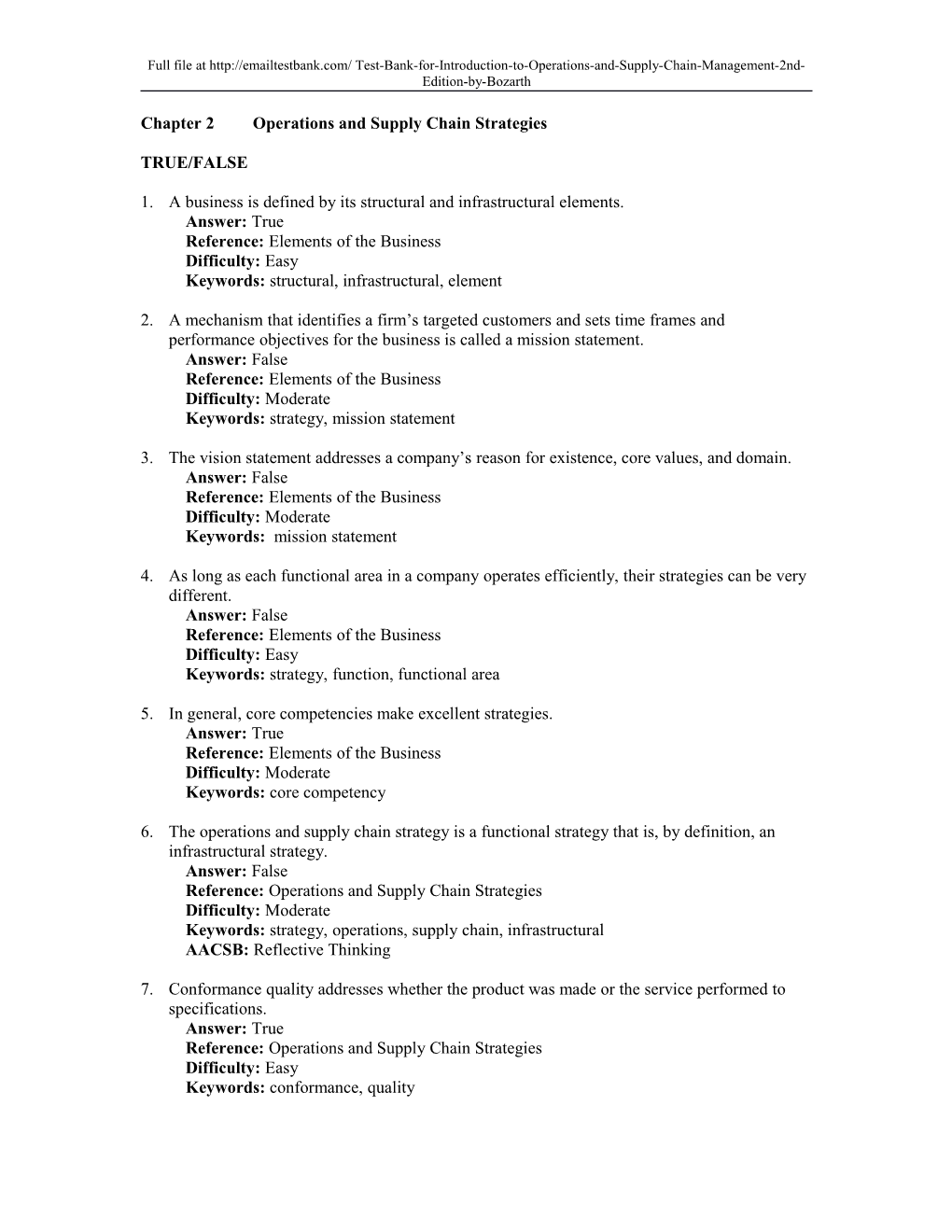 Chapter 2 Operations and Supply Chain Strategies s1