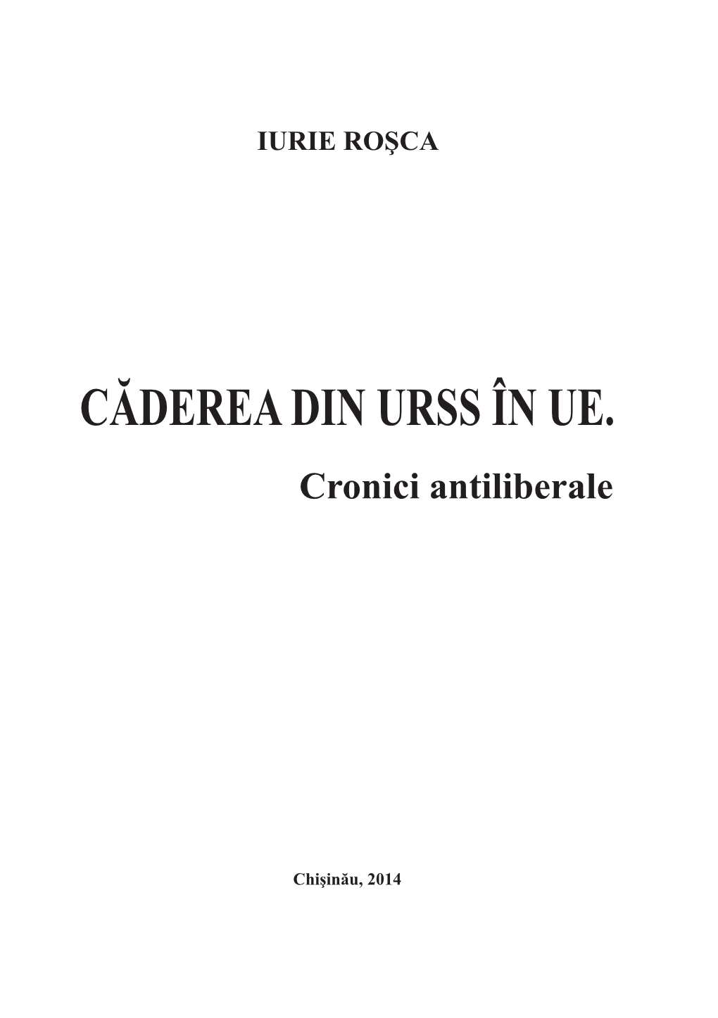 Căderea Din Urss În Ue