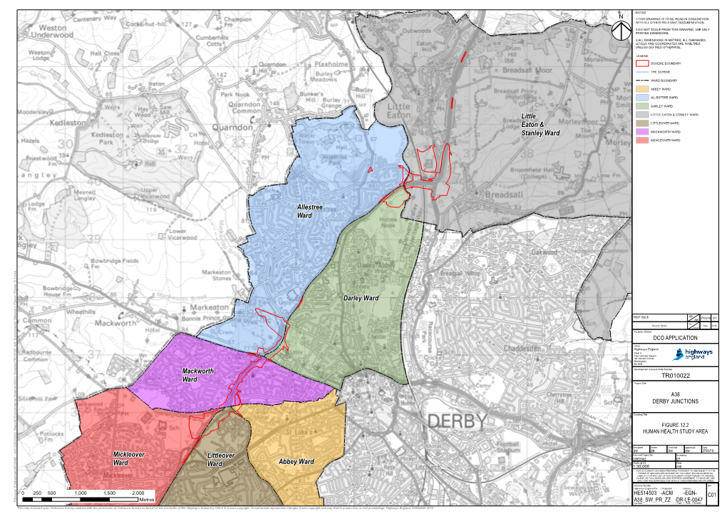 Little Eaton & Stanley Ward Allestree Ward Littleover Ward Mickleover