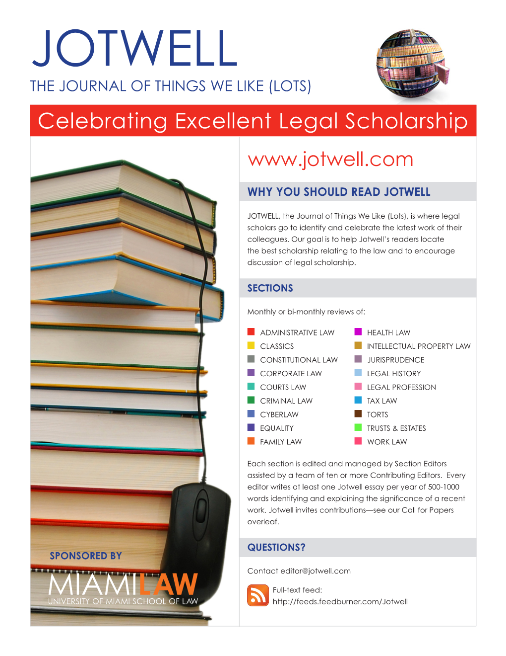 (LOTS) Celebrating Excellent Legal Scholarship