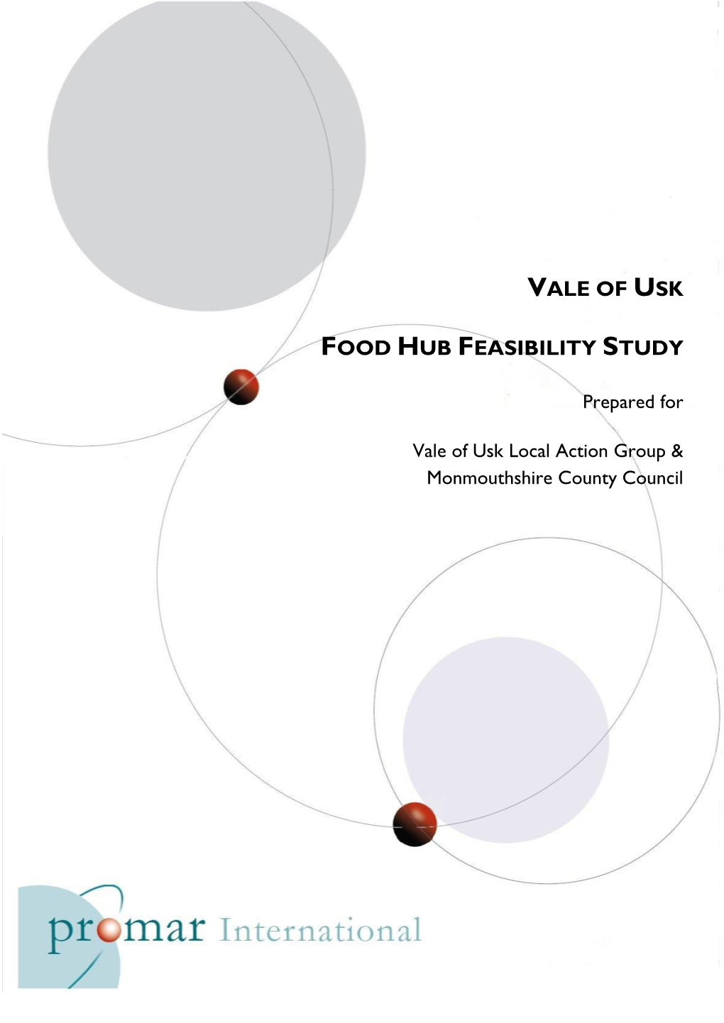 VALE of USK FOOD HUB FEASIBILITY STUDY Final Report