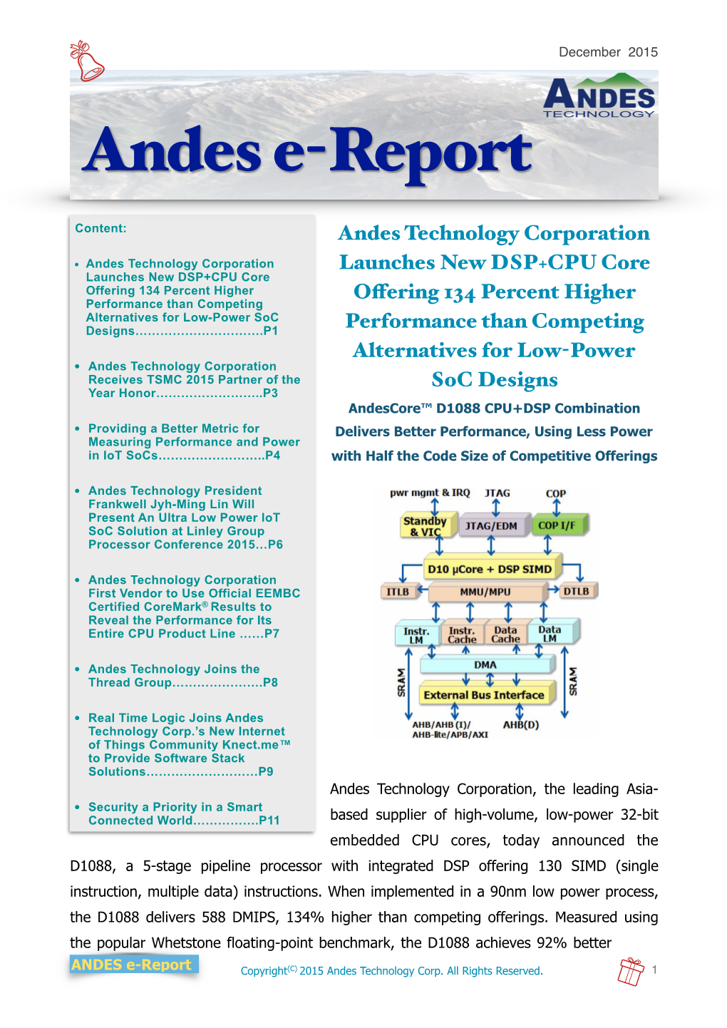 Andes E-Report