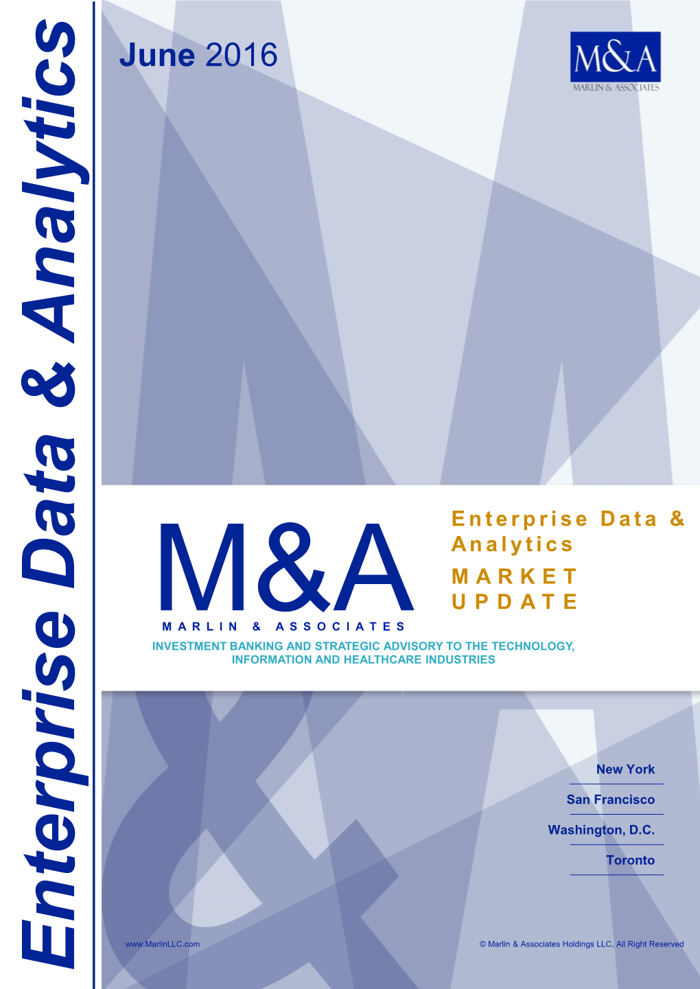 Enterprise Data & Analytics M&A