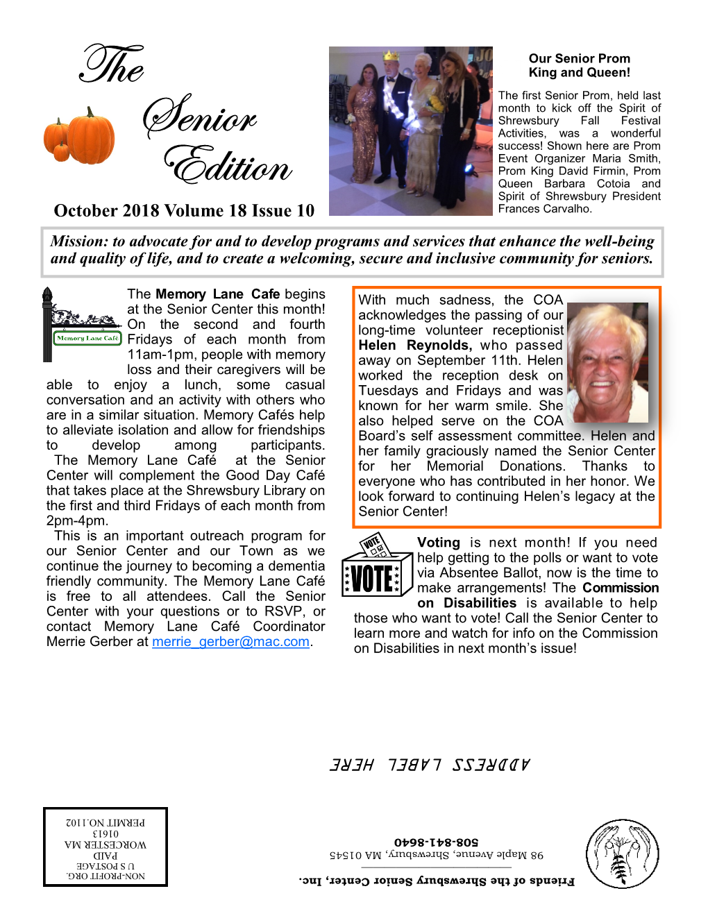 The Senior Edition Newsletter