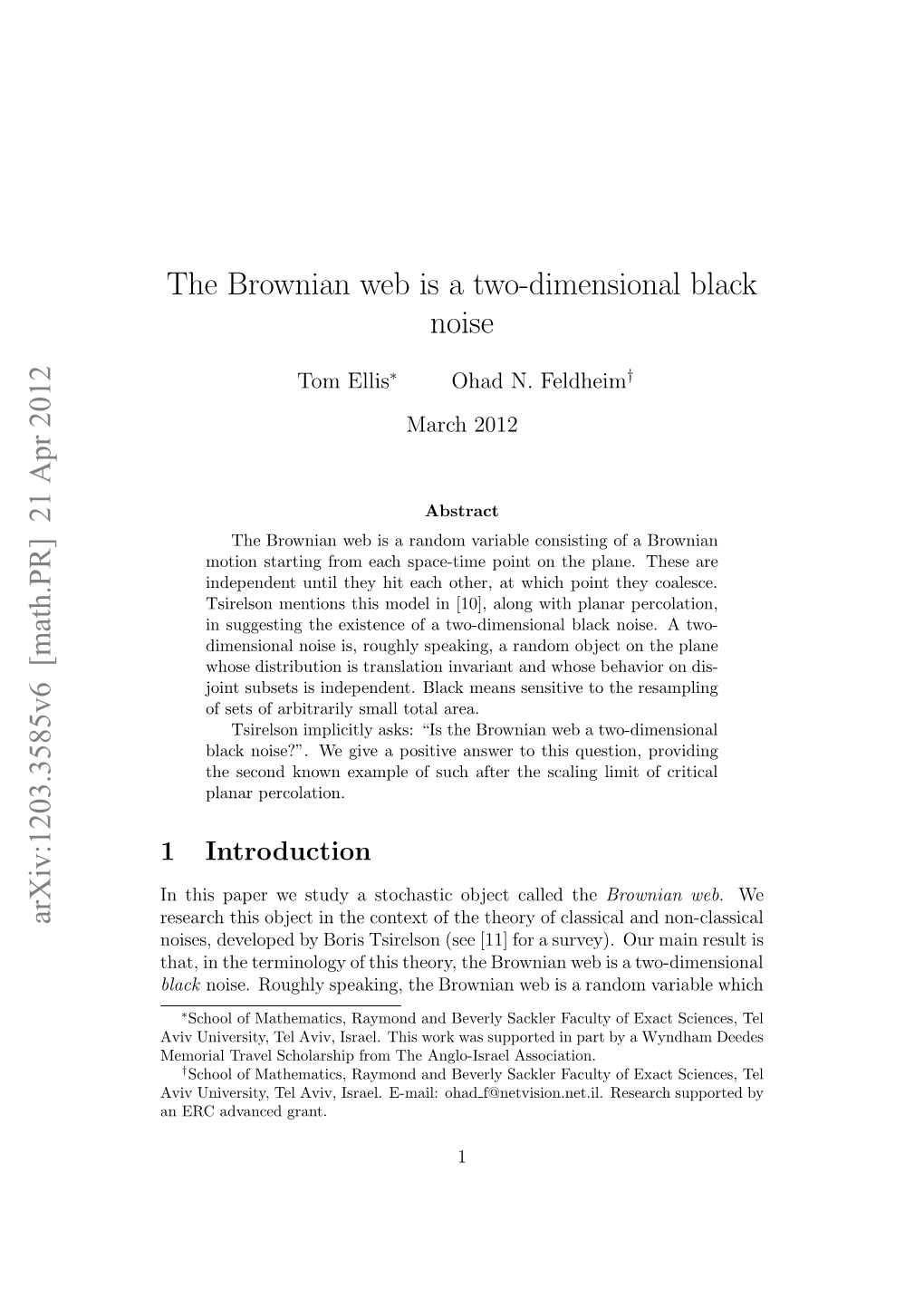 The Brownian Web Is a Two-Dimensional Black Noise