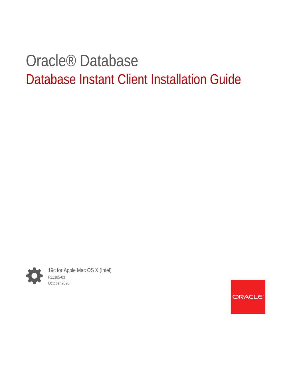 Database Instant Client Installation Guide