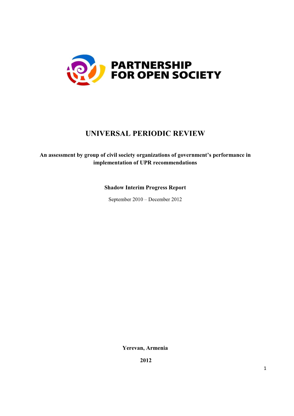 Universal Periodic Review