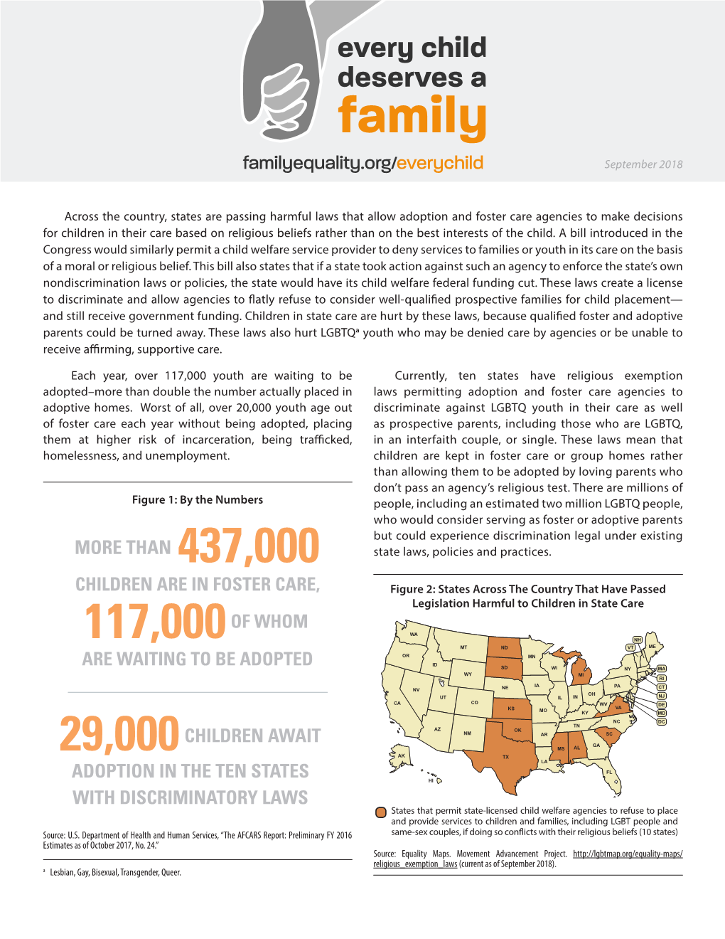 Policy Brief Kids Pay the Price: How Discriminatory Adoption and Foster