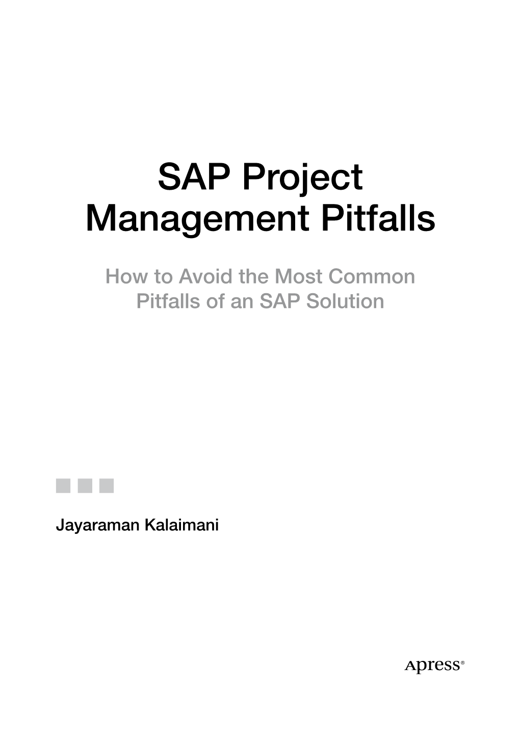 SAP Project Management Pitfalls