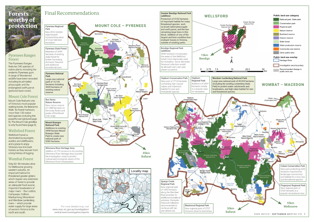 Forests Worthy of Protection