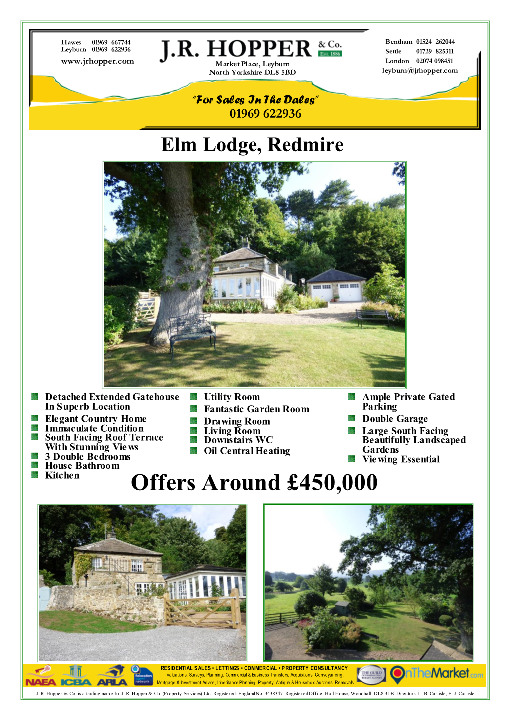 Elm Lodge, Redmire