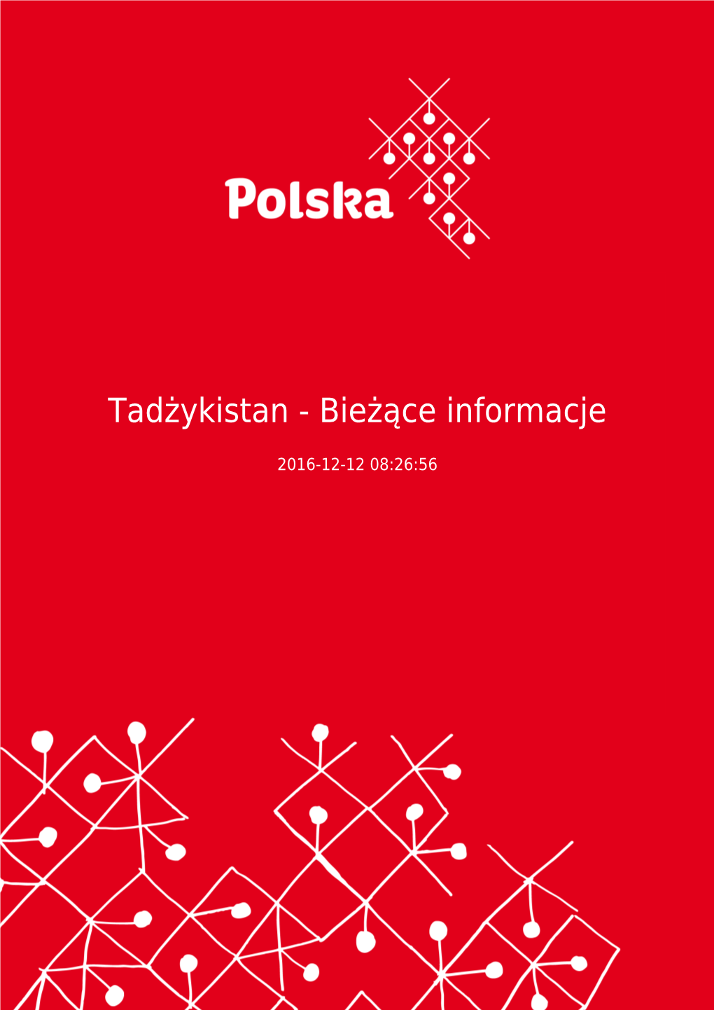 Tadżykistan - Bieżące Informacje