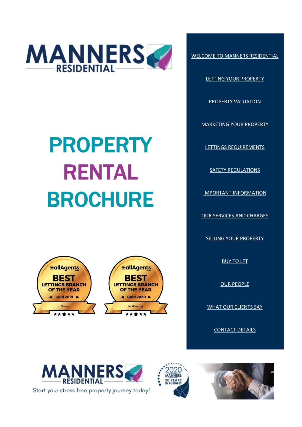 Property Rental Brochure
