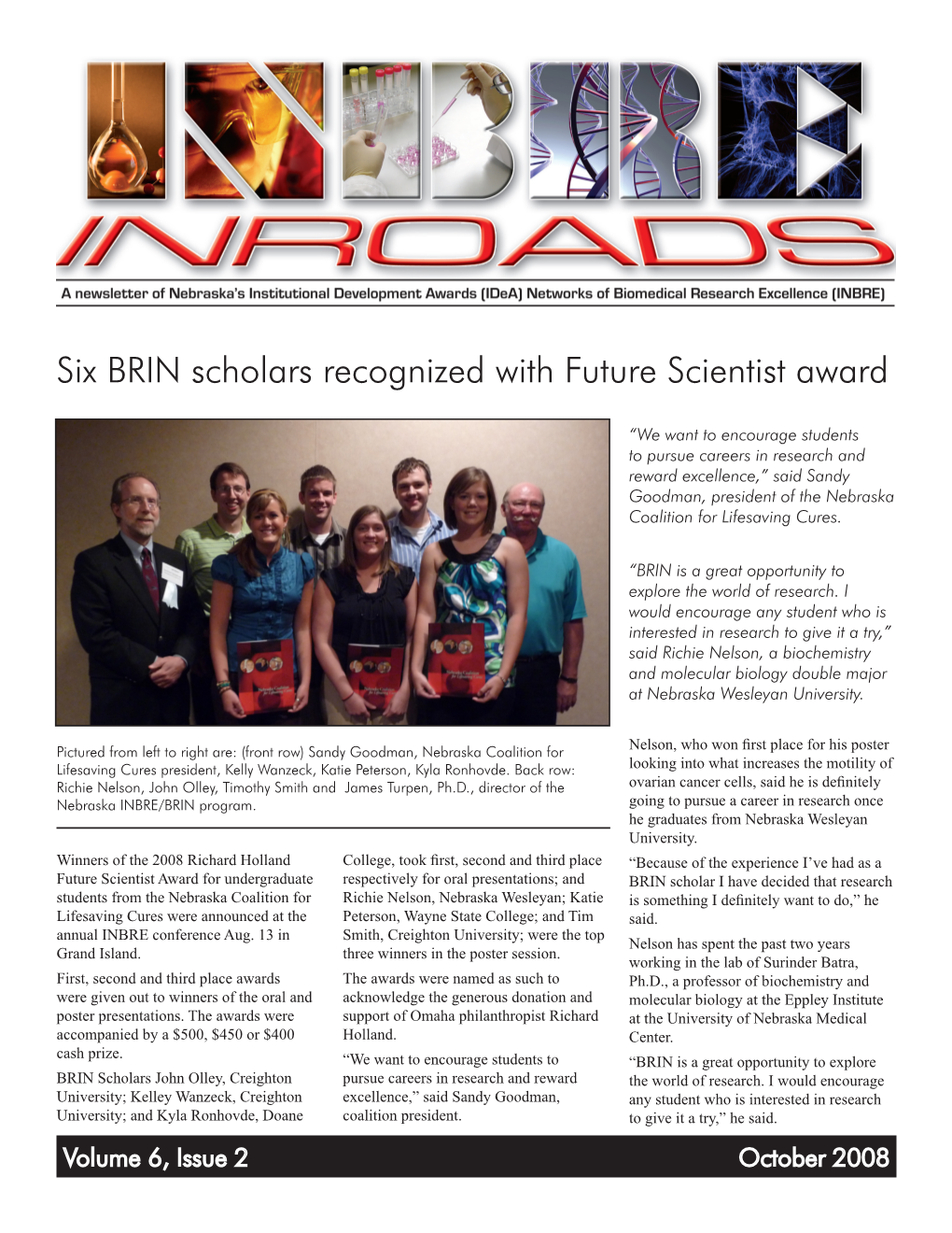 Six BRIN Scholars Recognized with Future Scientist Award