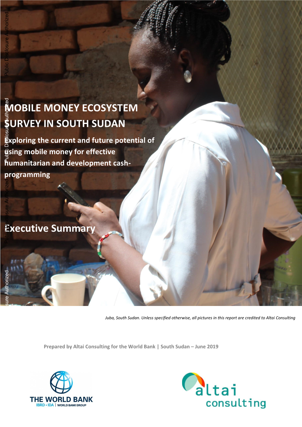 Mobile Money Ecosystem Survey in South Sudan