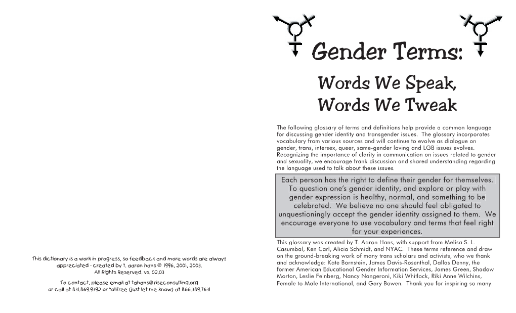 Gender Terms Booklet2.2.3