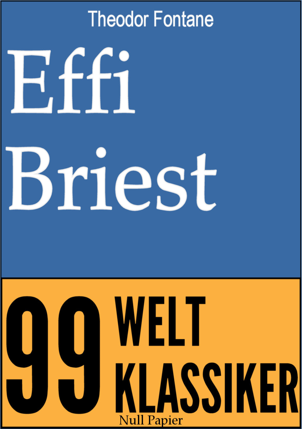 Effi Briest Theodor Fontane