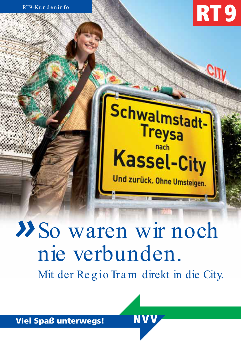 So Waren Wir Noch Nie Verbunden. Mit Der Regiotram Direkt in Die City