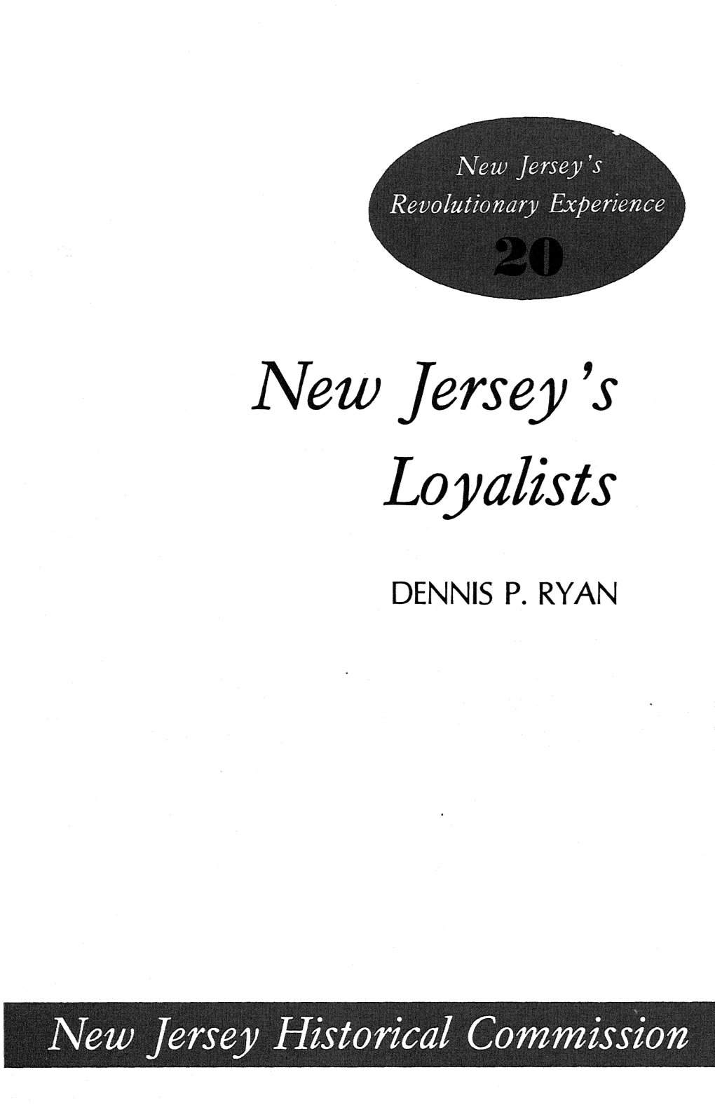 New Jersey's Loyalists