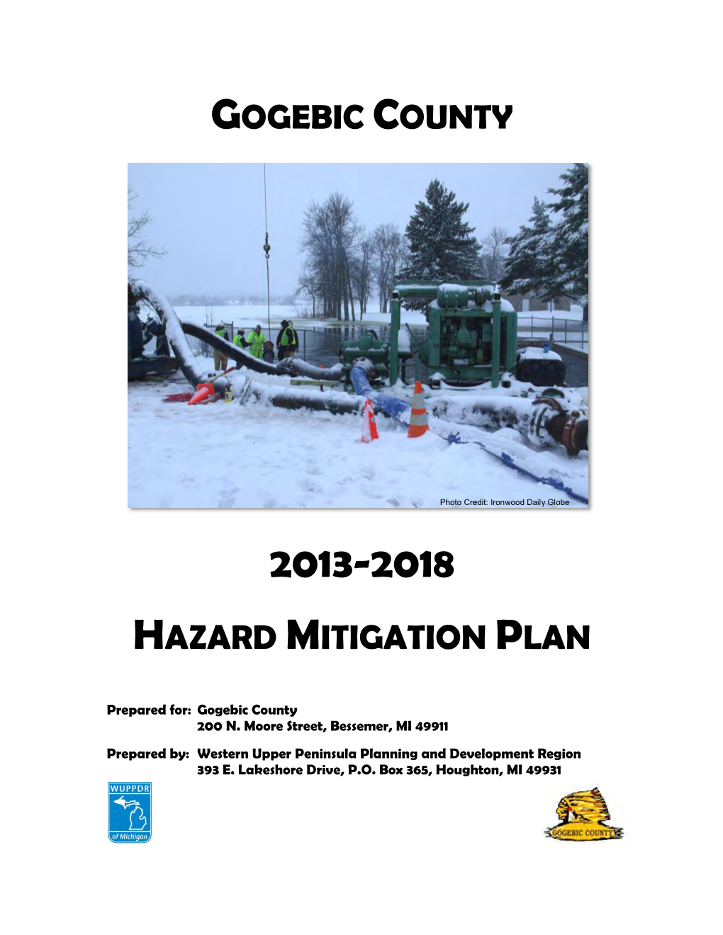Gogebic County Hazard Mitigation Plan