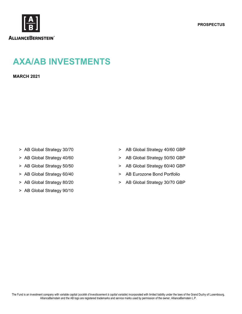 Axa/Ab Investments