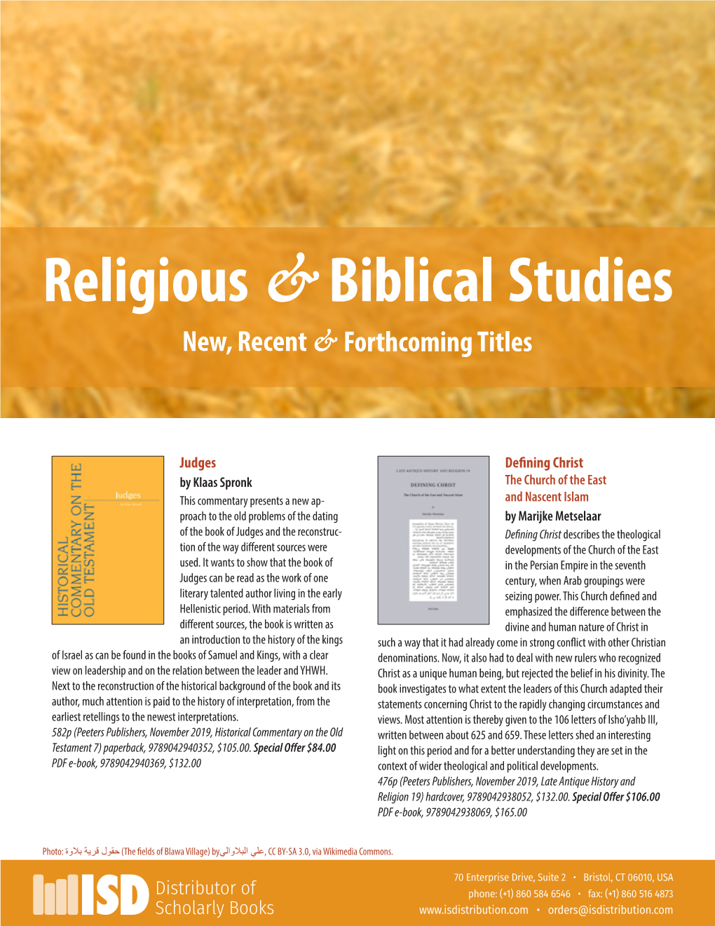 Religious & Biblical Studies