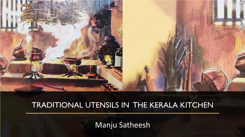 Traditional Uttensils of Kerala