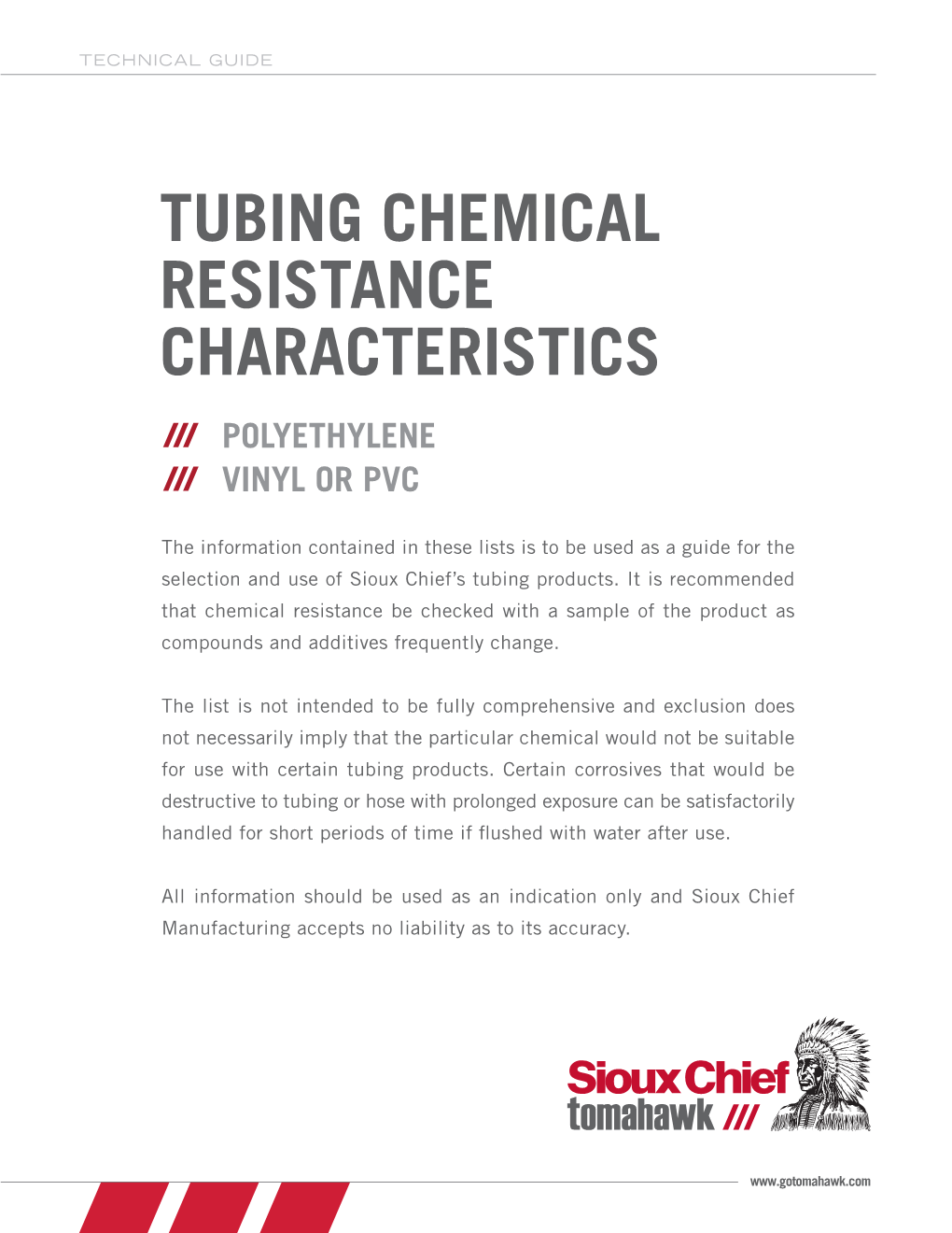 Tubing Chemical Resistance Characteristics Polyethylene Vinyl Or Pvc