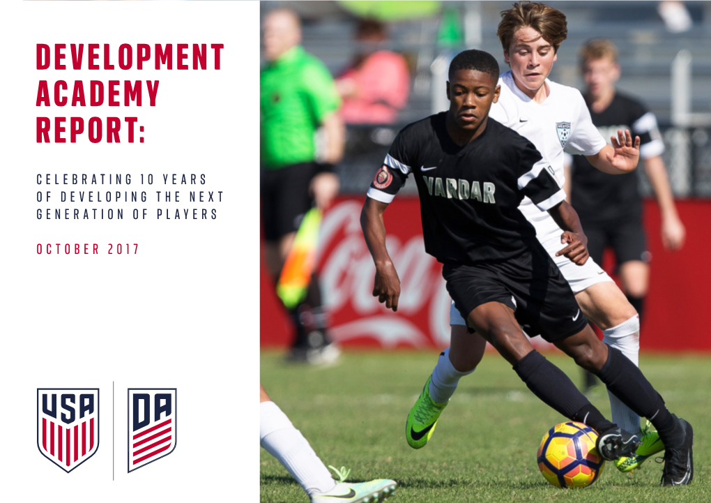 Development Academy Report