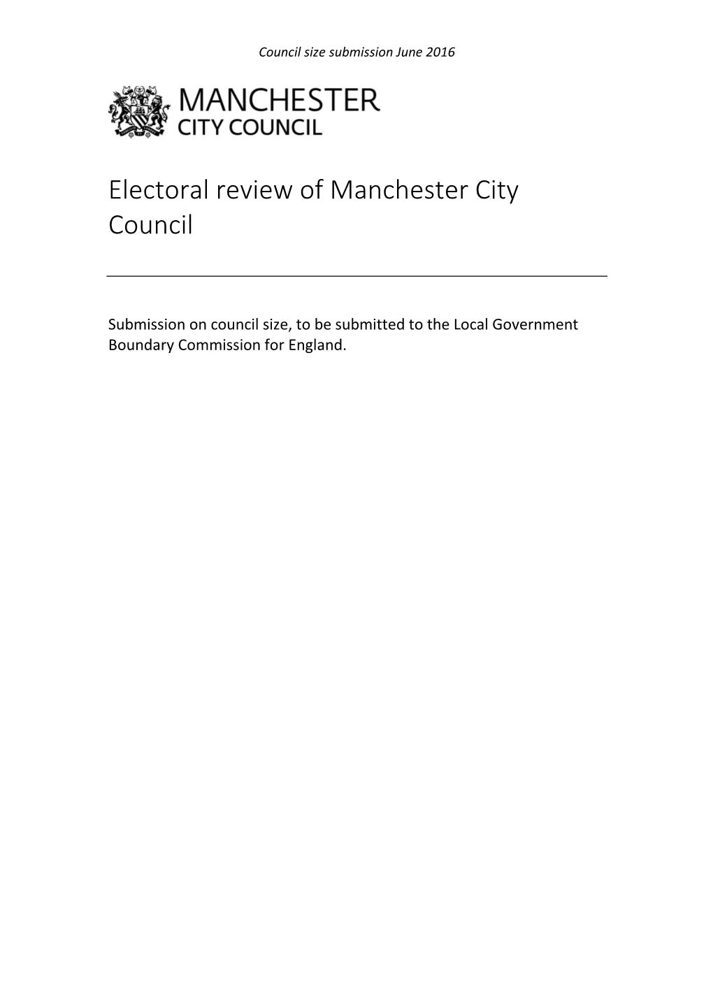 Manchester City Council