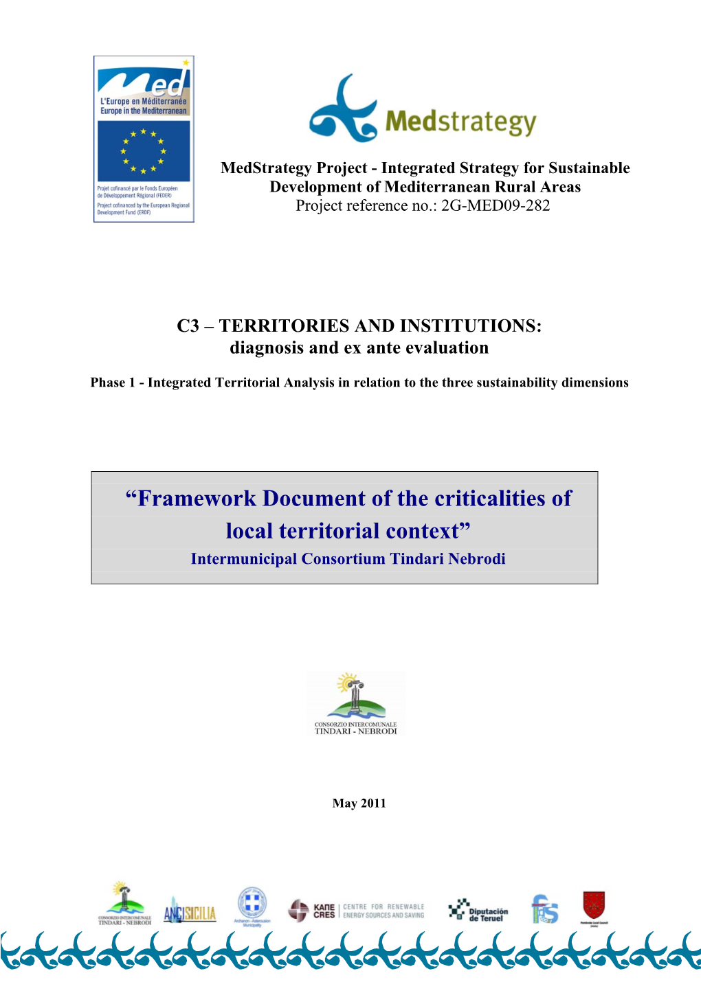 C3 Ph1 Framework Document of the Criticalities of Local Territorial