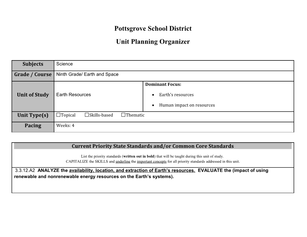 Pottsgrove School District