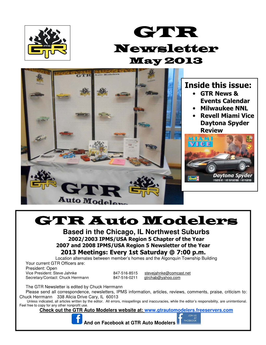 05 2013 GTR News