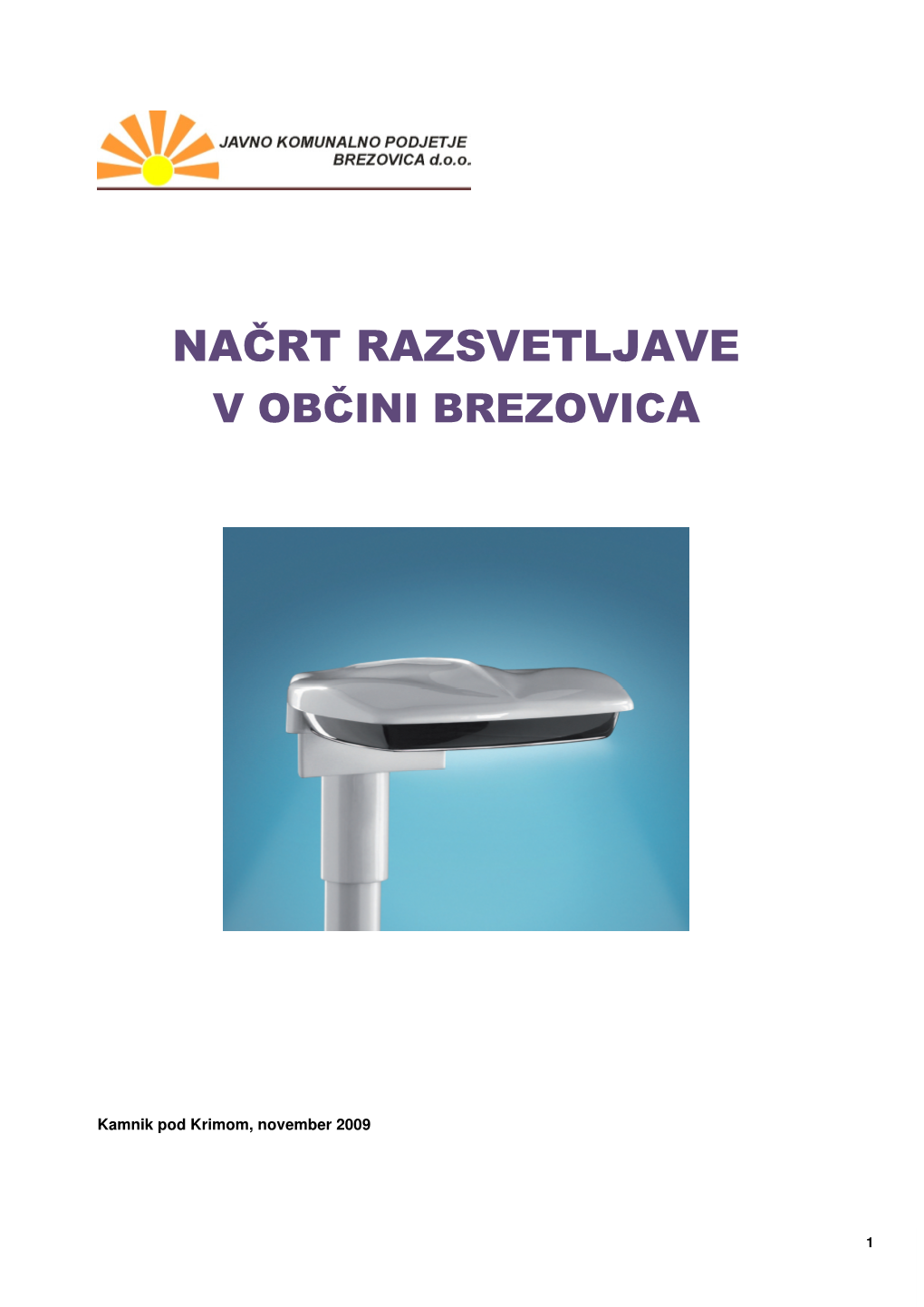 Načrt Razsvetljave