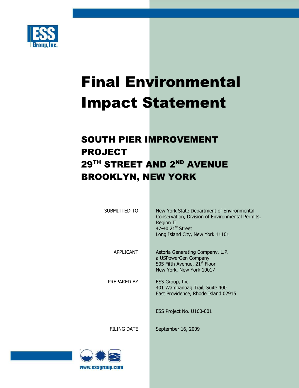 Final Environmental Impact Statement