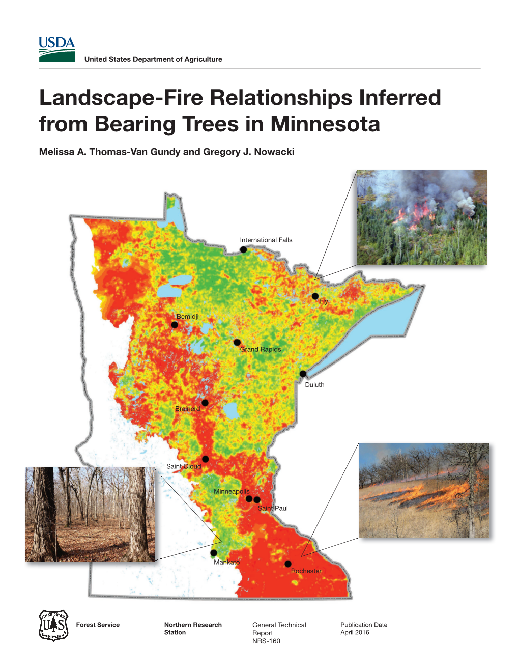 Landscape-Fire Relationships Inferred from Bearing Trees in Minnesota