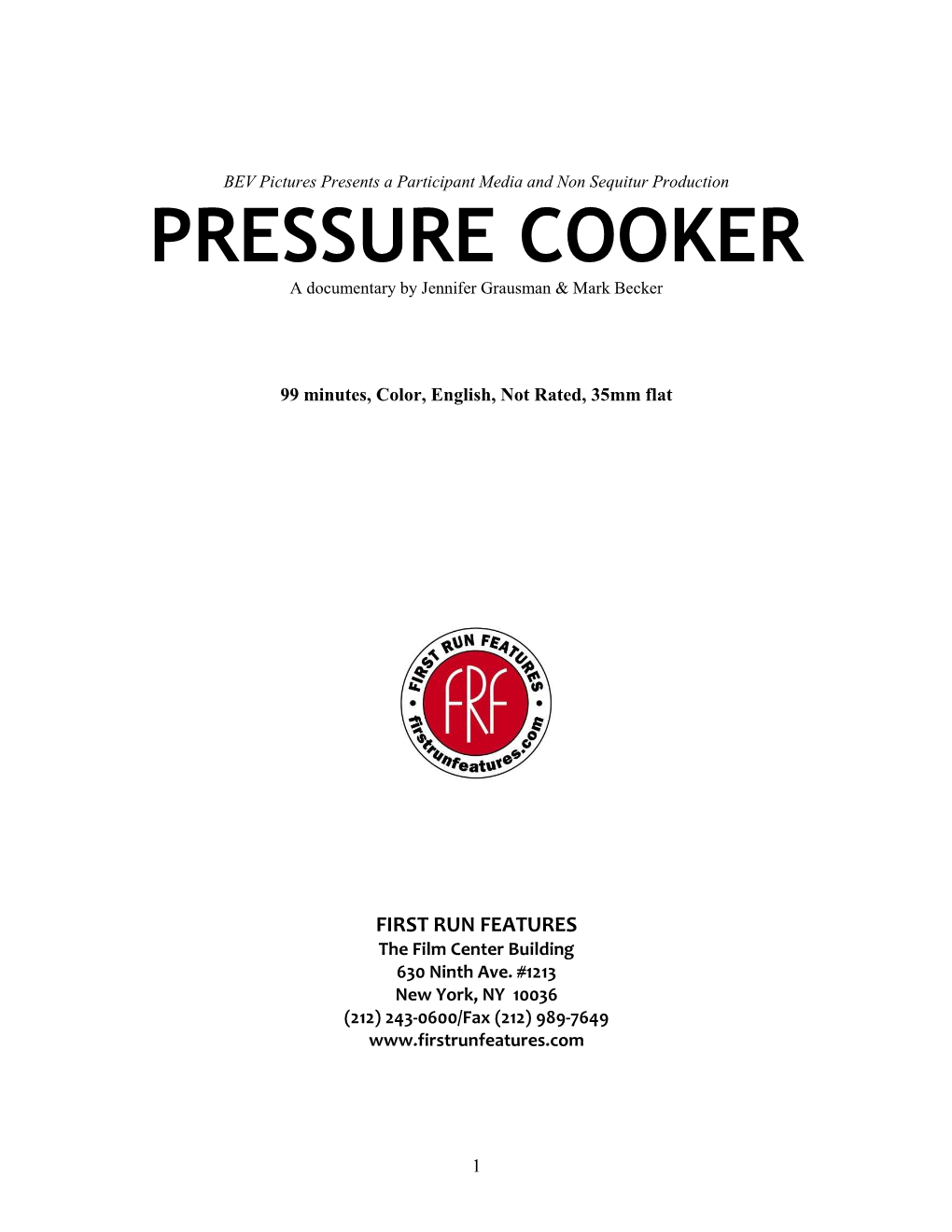 Pressure Cooker