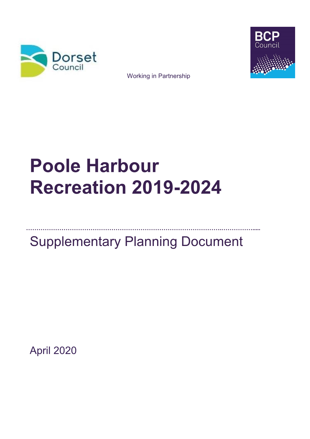 Poole Harbour Recreation 2019-2024