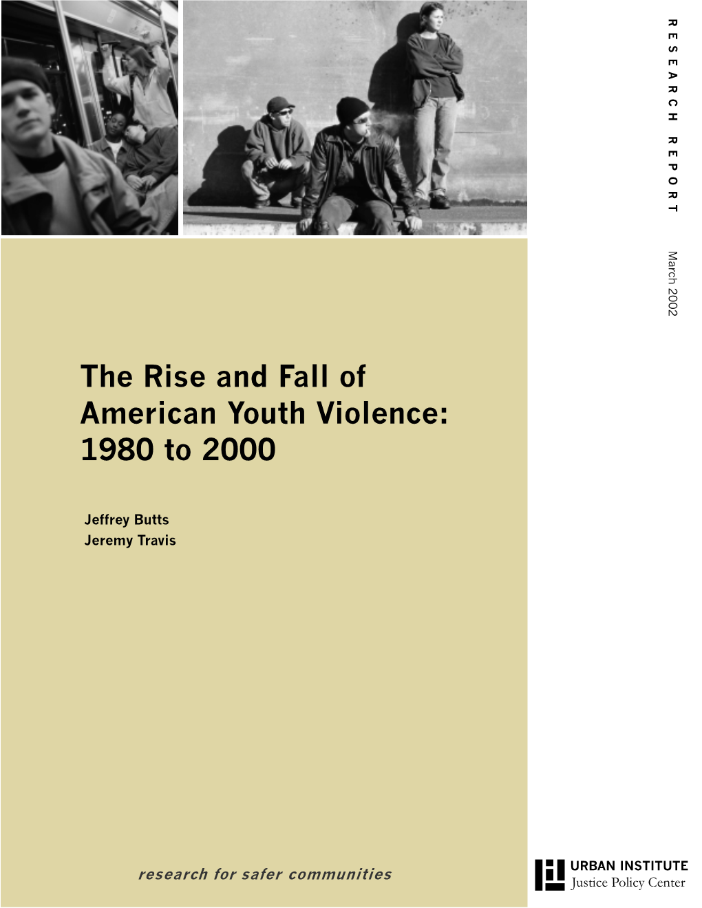 The Rise and Fall of American Youth Violence: 1980 to 2000
