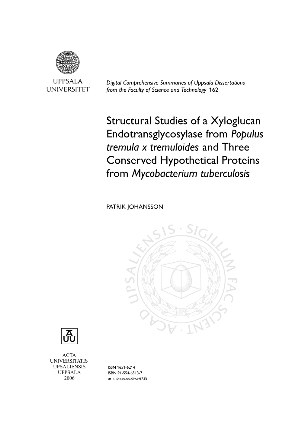 Mycobacterium Tuberculosis