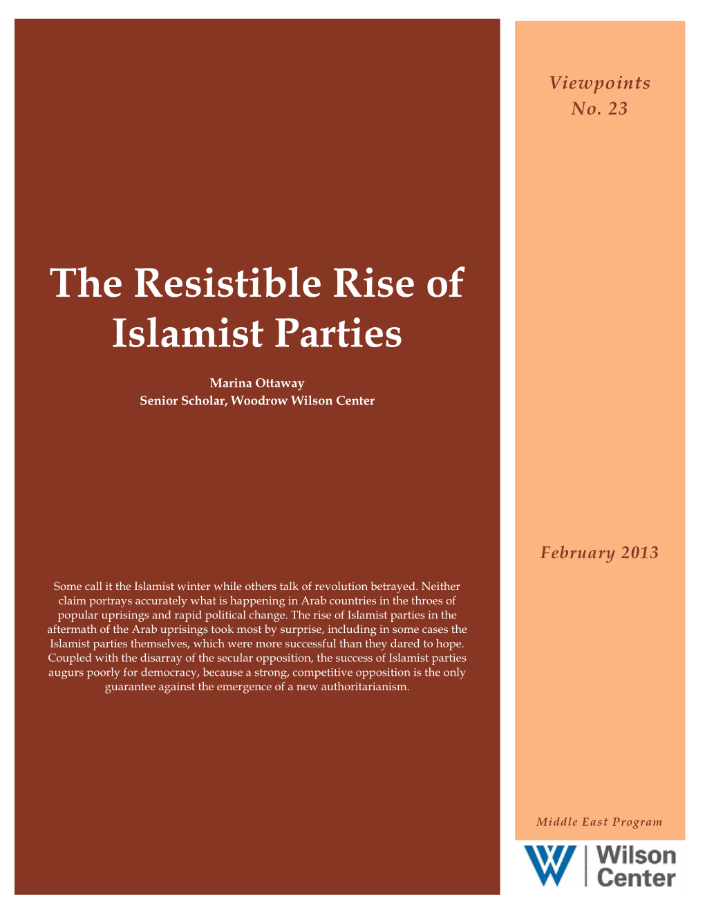 The Resistible Rise of Islamist Parties