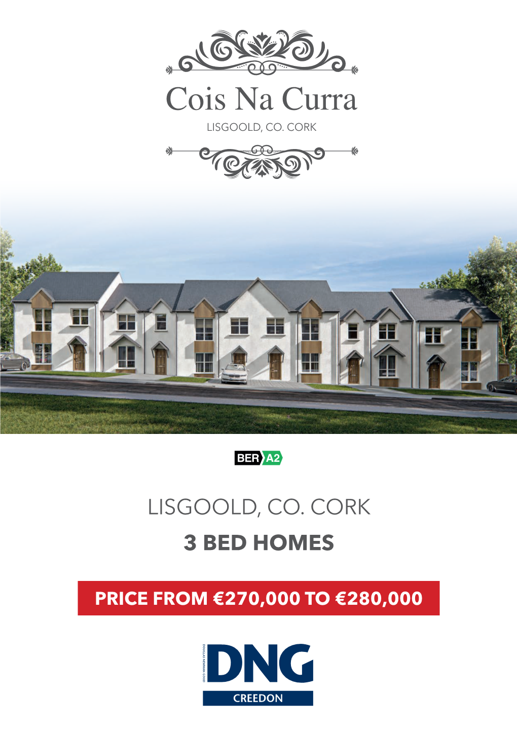 Lisgoold, Co. Cork 3 Bed Homes