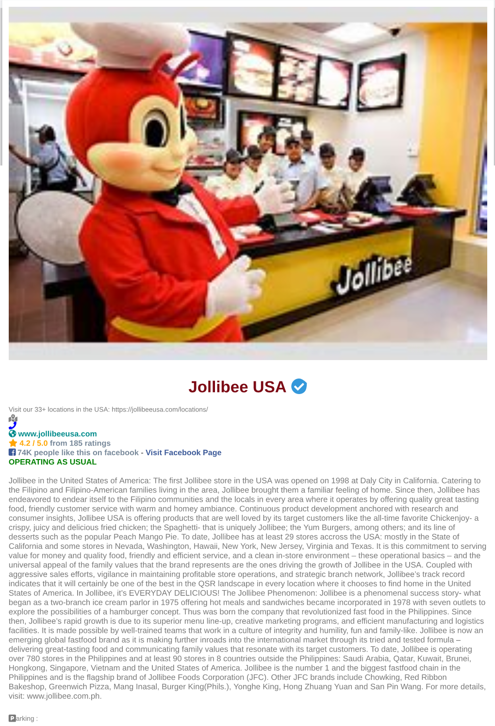 Jollibee USA 