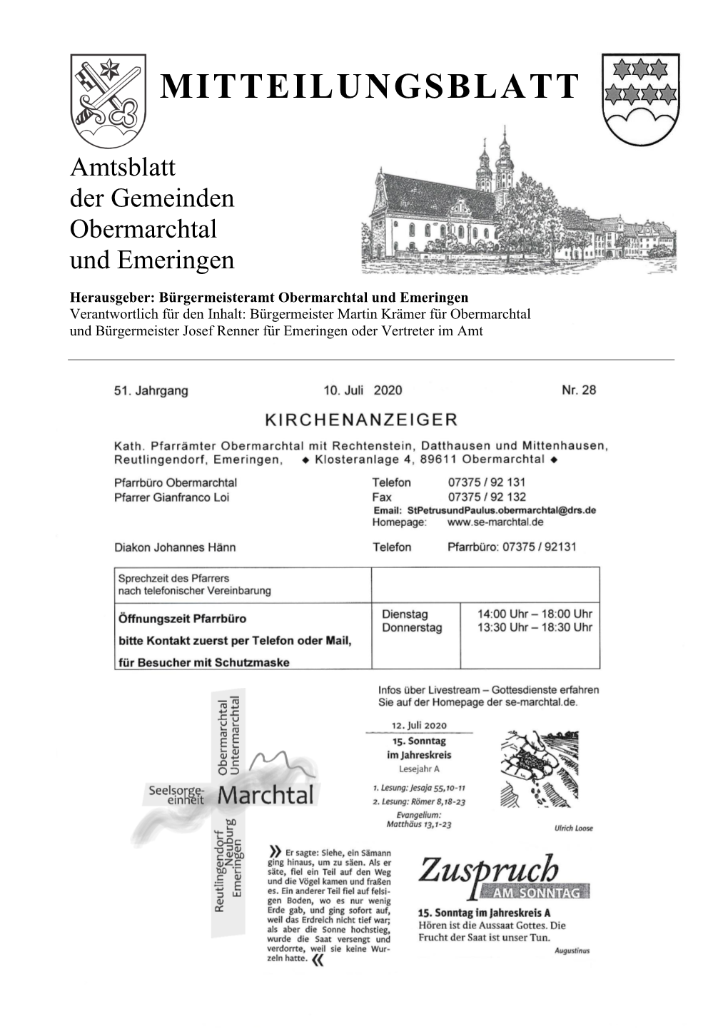 Mitteilungsblatt