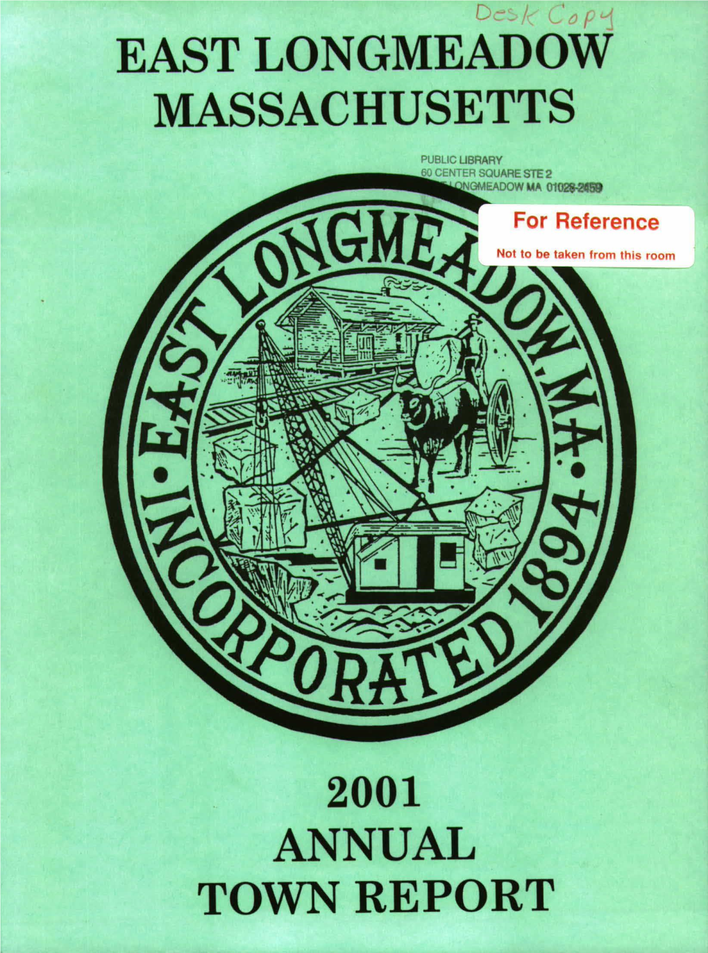 Annual Town Report 2001
