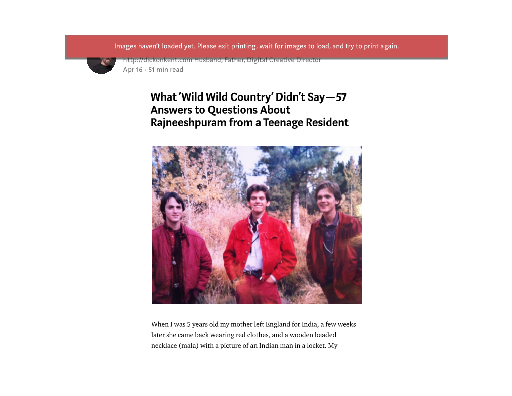 57 Answers to Questions About Rajneeshpuram from a Teenage Resident
