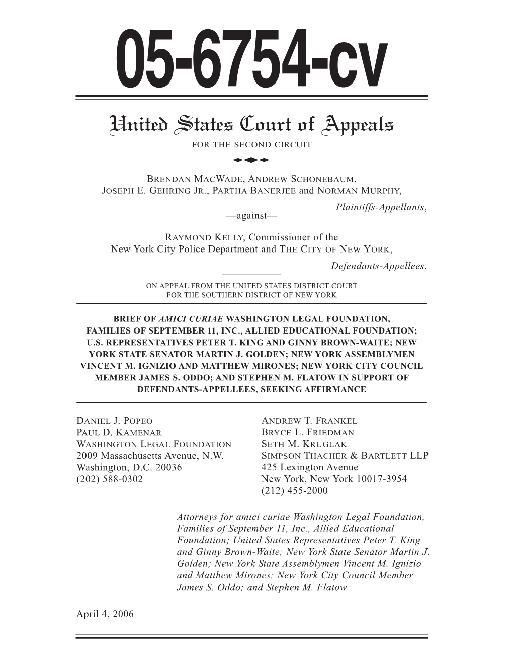 United States Court of Appeals for the SECOND CIRCUIT