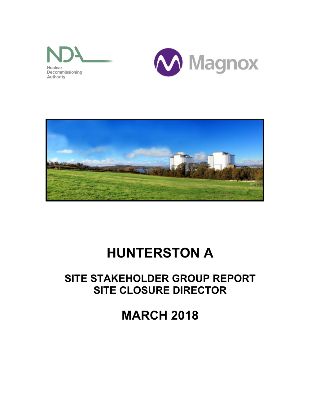 Hunterston a Site Closure Director Report