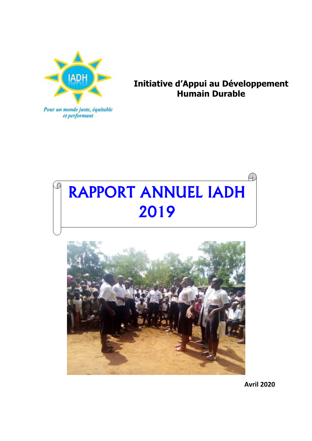 Rapport Annuel Iadh 2019